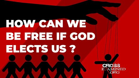 How can we be free if God elects us?