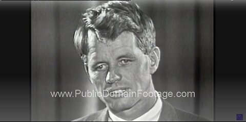 Robert F. Kennedy speech at Columbia University 1964 - RFK speaking