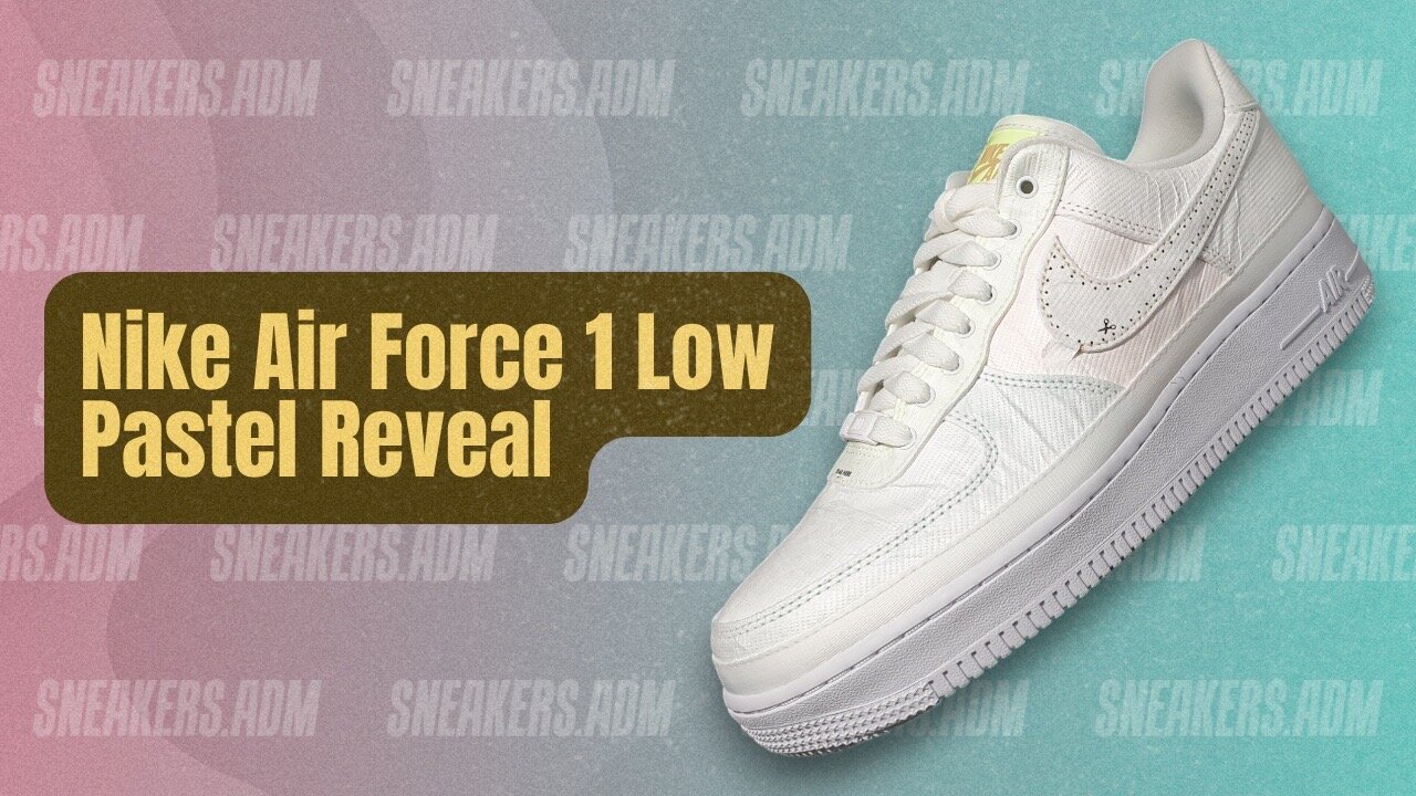 Nike Air Force 1 Low Pastel Reveal (W) - DJ6901-600 - @SneakersADM
