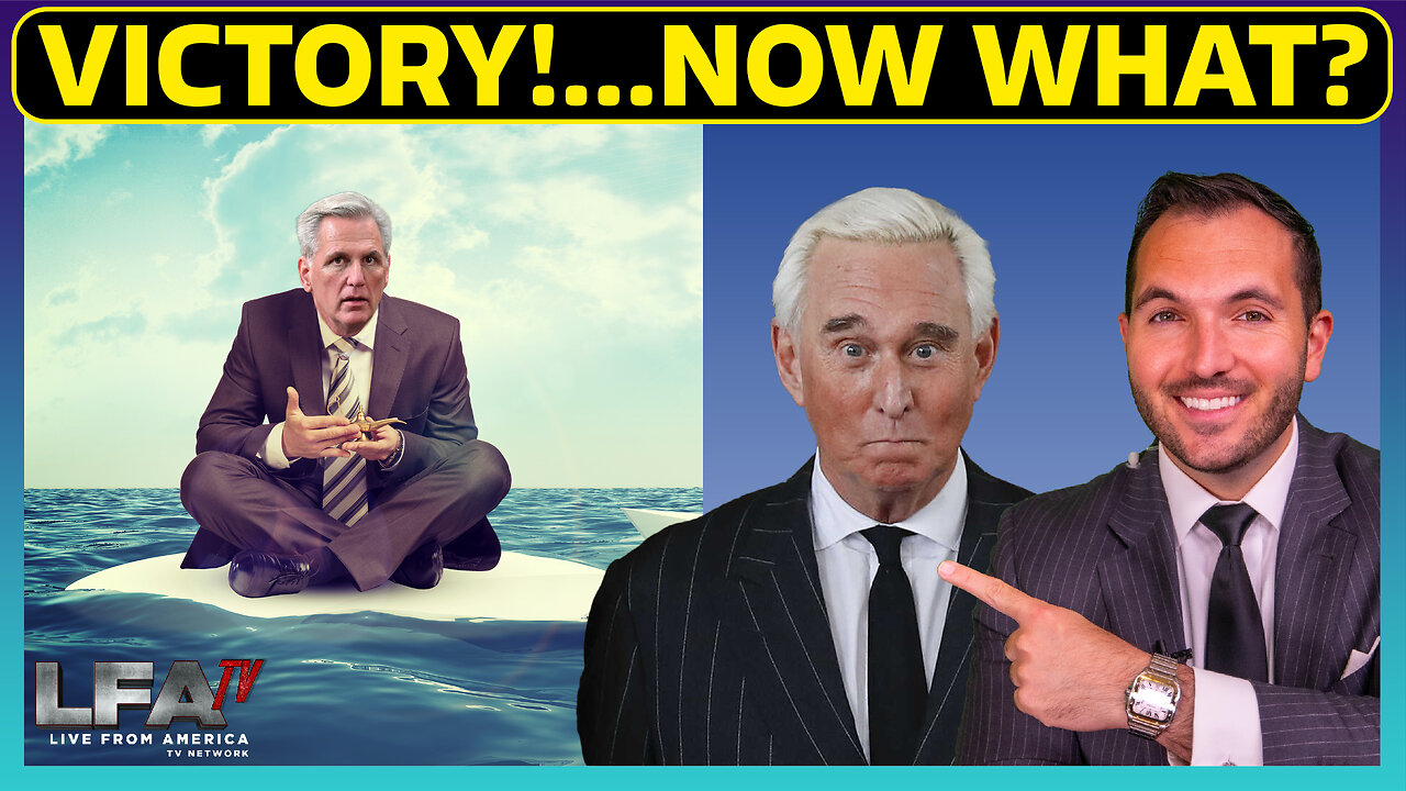 MCCARTHY OUT! TRUMP FOR SPEAKER? ROGER STONE JOINS US | MIKE CRISPI UNAFRAID 10.4.23 12pm