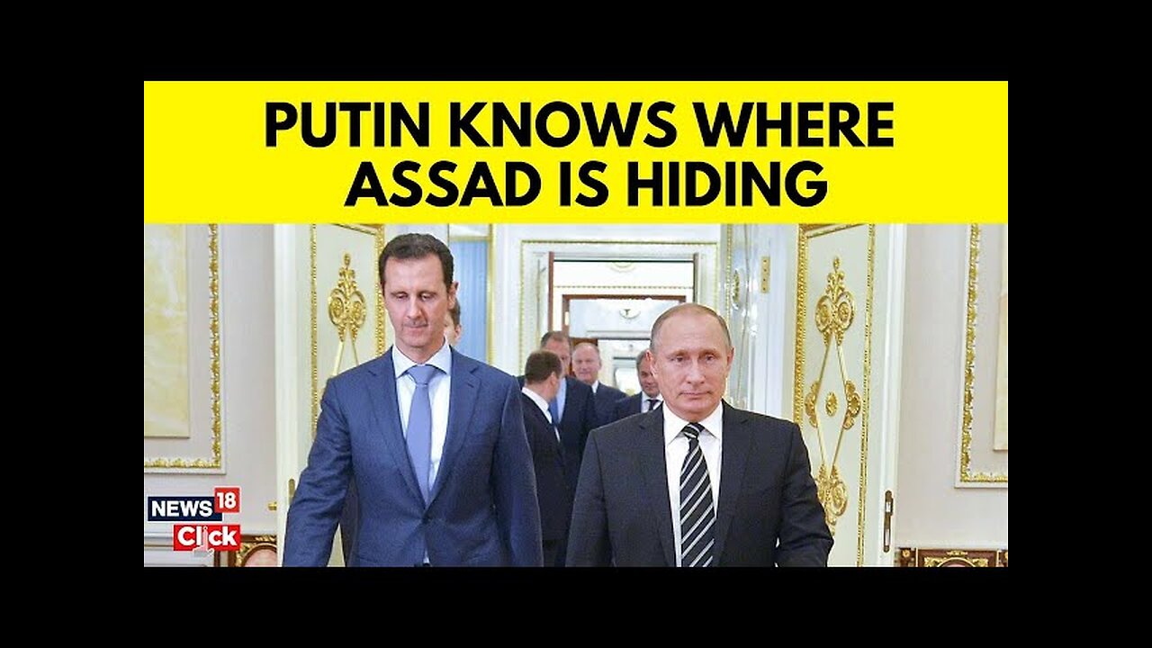 Syria News Today | Putin Offers Asylum To President Bashar Al-Assad | Putin Latest News | N18G