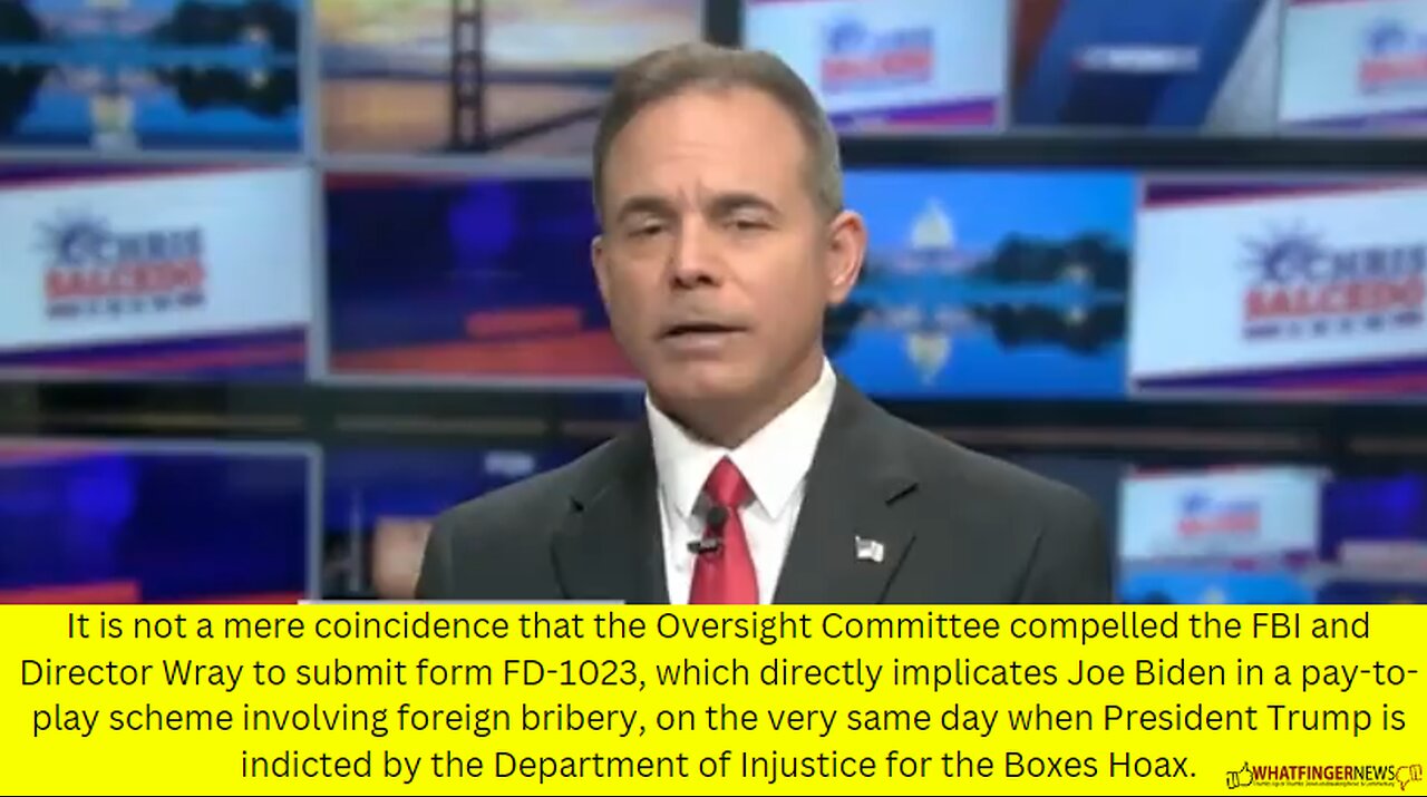 It is not a mere coincidence that the Oversight Committee compelled the FBI and Director