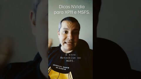 dicas rápidas para resolver bugs relacionados a nvidia no msfs e xp11 e meteoblue.