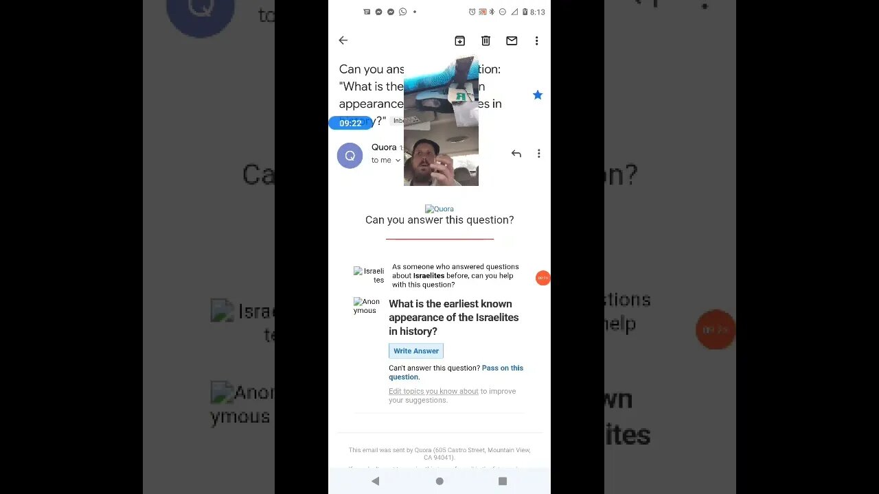first historical appearance of Israelites for Quora