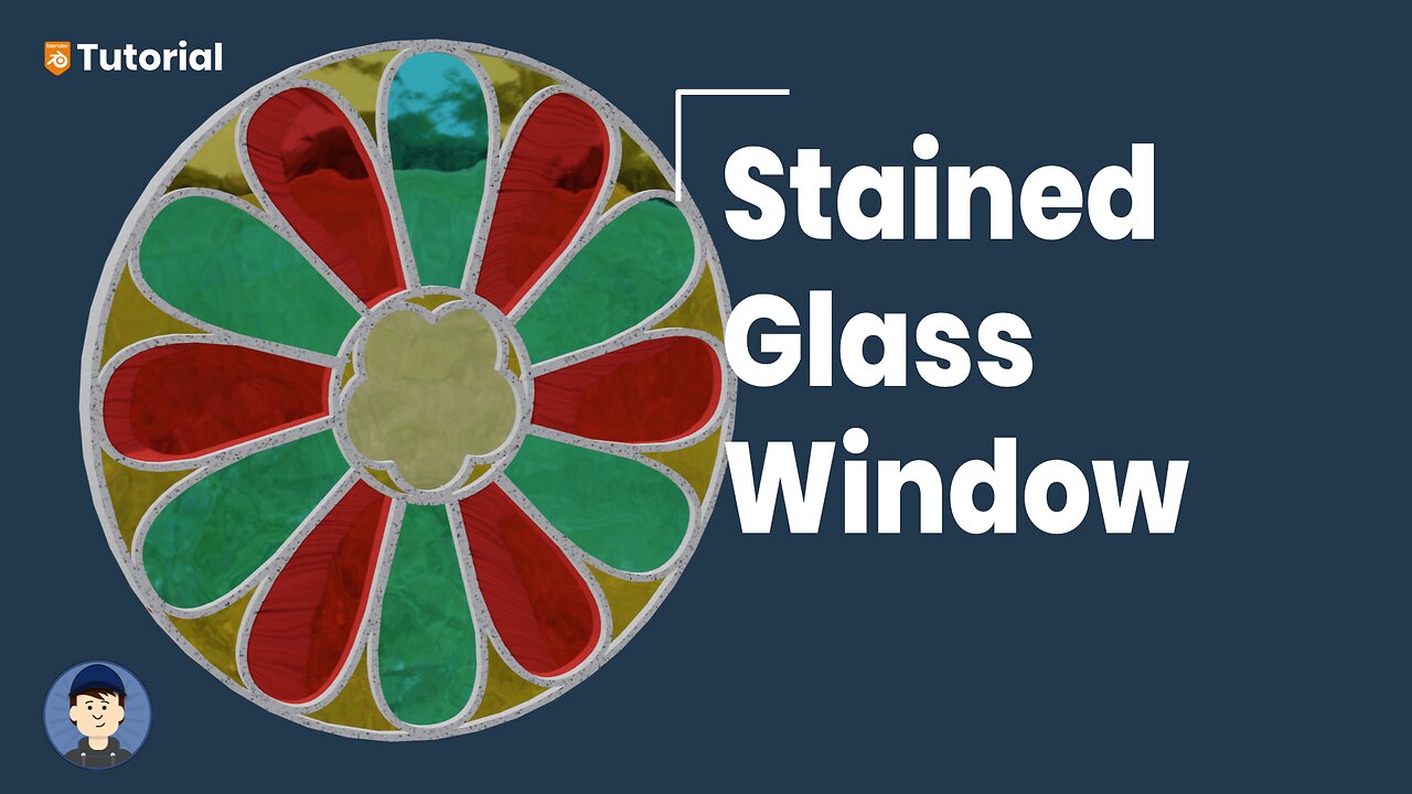 How to make a stained glass window in Blender [3.2]