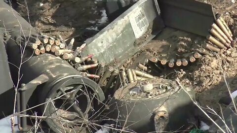 Destroyed Ukrainian Military Vehicles