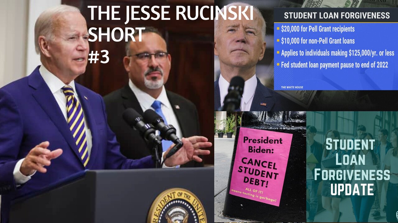 Short #3 - Biden Administration Student Loan Forgiveness: Another Win For The Progressives