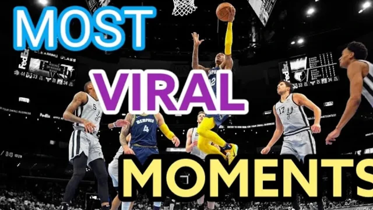 NBA 'Most Viral' MOMENTS | 2022 | (FULL HD)