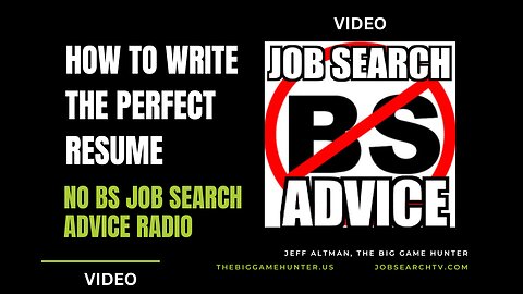 How to Write the Perfect Resume