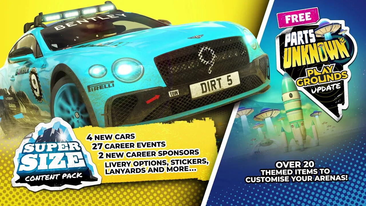 DIRT 5 | Super Size Content Pack and FREE Update - Out Now 2