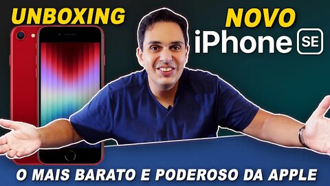 Novo iPhone SE, o mais barato e poderoso iPhone da Apple.