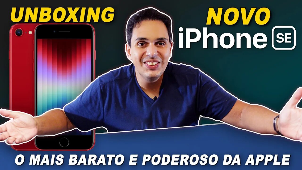 Novo iPhone SE, o mais barato e poderoso iPhone da Apple.