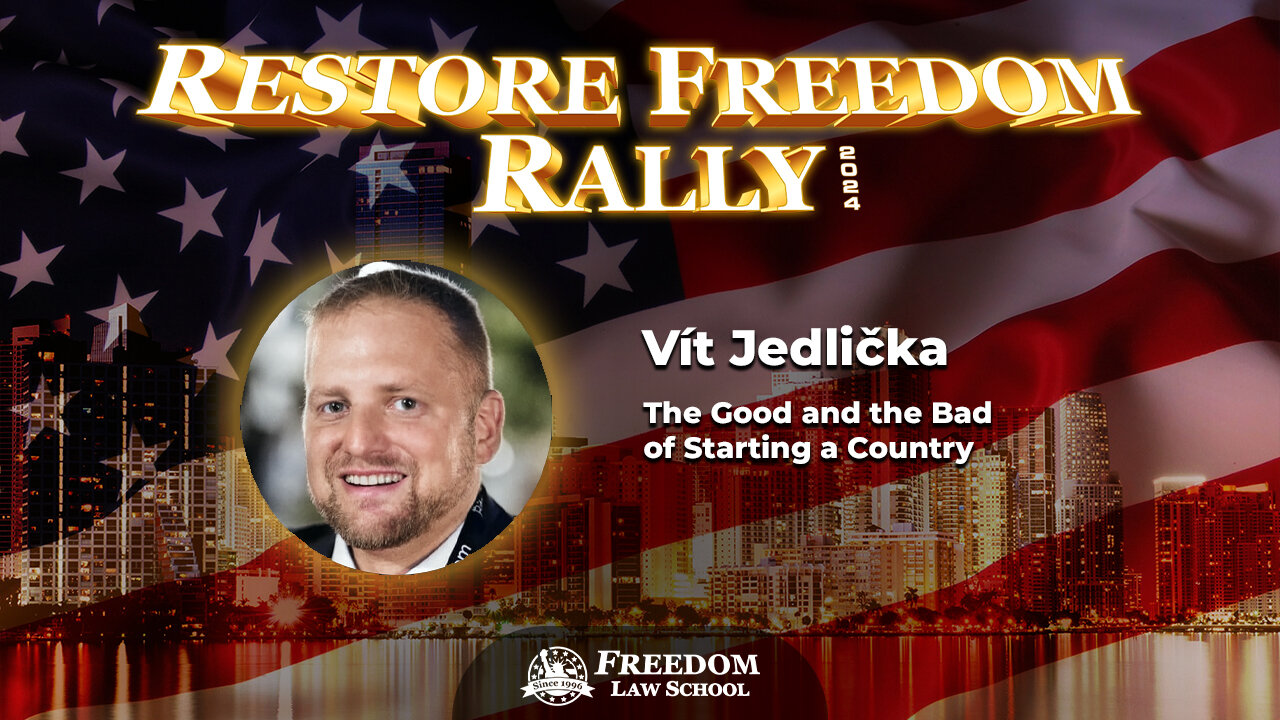 Vít Jedlička | Restore Freedom Rally 2024