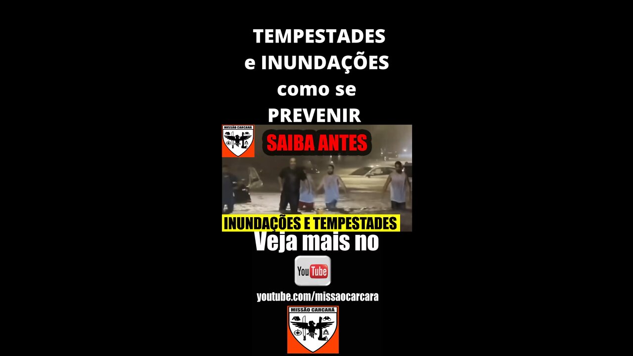 Inundações e tempestades: como receber alertas e se prevenir