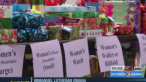 Omaha's homeless surprised with Christmas gifts