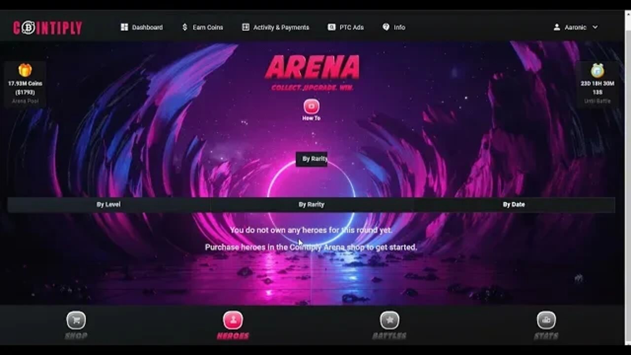 Cointiply Arena