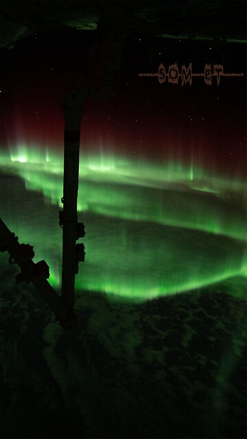 Som ET - 76 - Earth - ISS 067-E-280954-282632 - Aurora Borealis