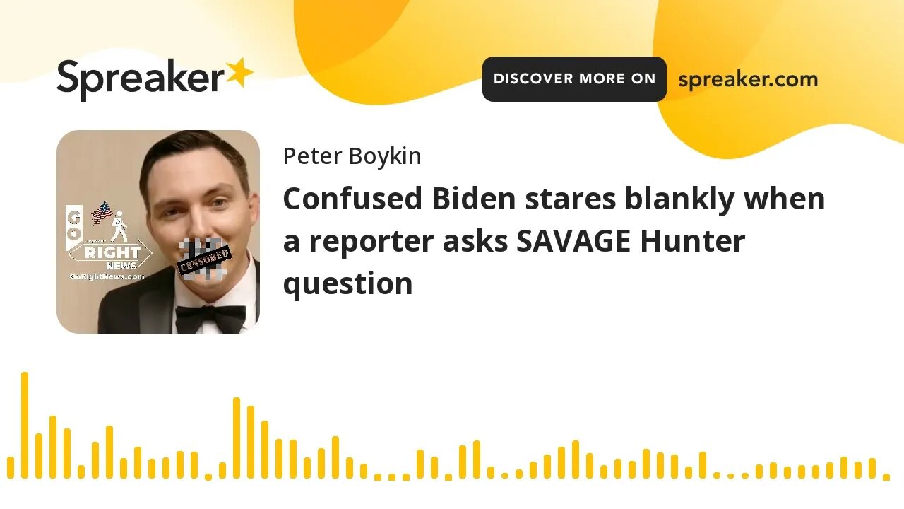 Confused Biden stares blankly when a reporter asks SAVAGE Hunter question