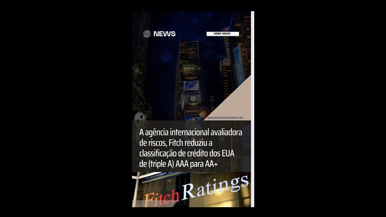 Redução da classificação de crédito EUA