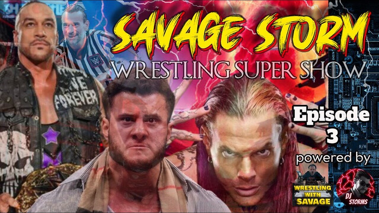 Savage Storm Wrestling Super Show #live #TNA #WWE #AEW Episode 3