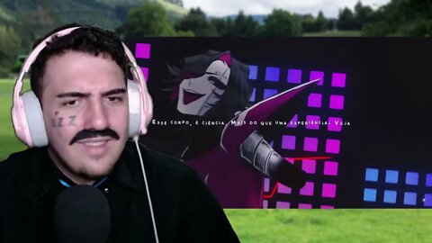 PASTOR REACT Minha Vez De Brilhar | Mettaton (Undertale) | Iron Master