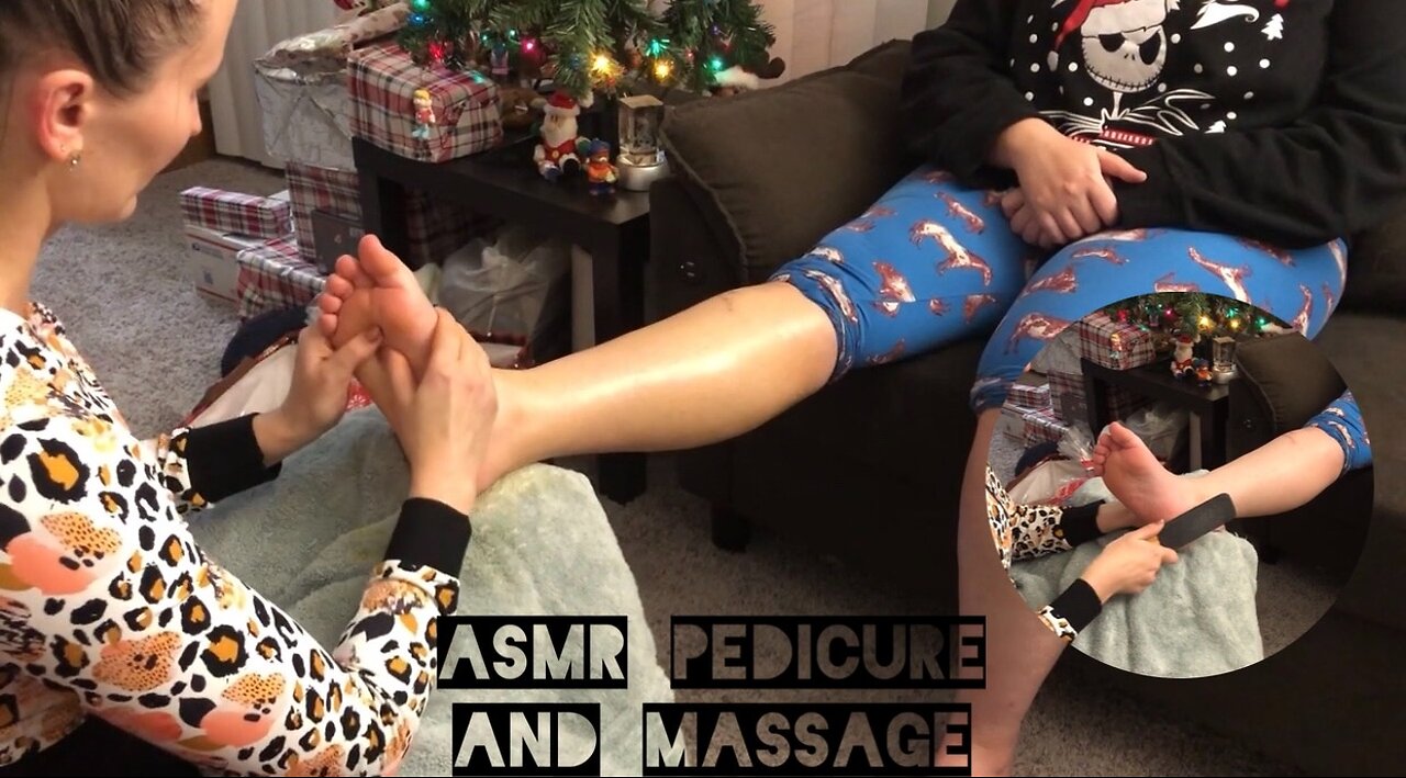 ASMR Pedicure and Foot Massage!