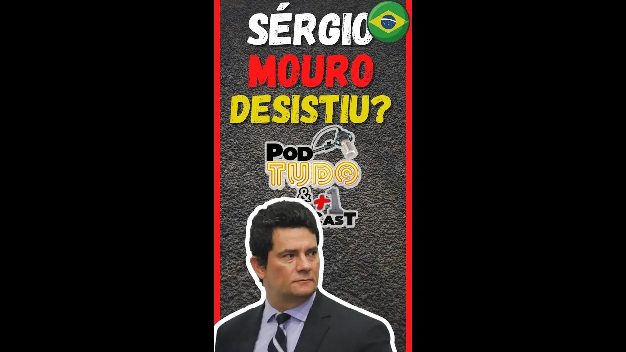 Moro fraco, desistiu da presidência? 😱😱😱 | #short