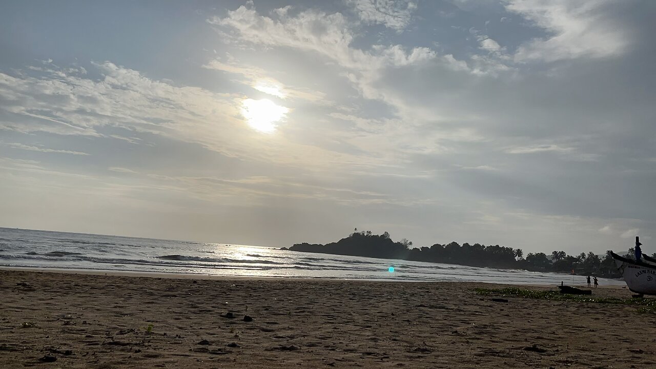 Sunset from Patnem beach