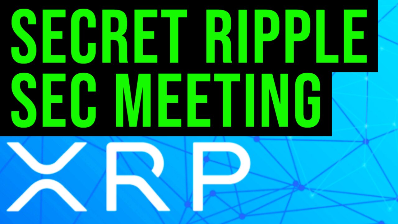 XRP Ripple SECRET Meeting LEAKED!! THIS IS A 10 TRILLION$ OPPORTUNITY...