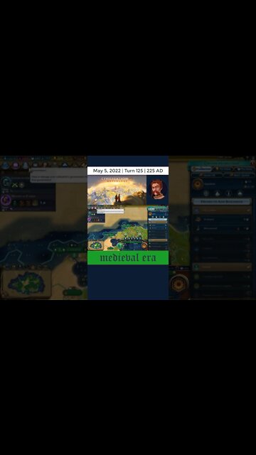 #oneturnadaychallenge #civ6 – Turn 125 - NITER! #shorts