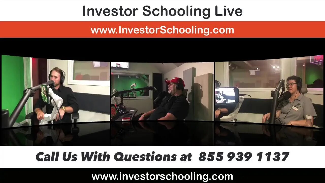 ---Investor Schooling Live 8-12-2023