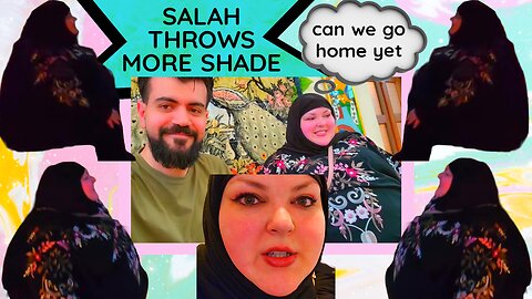 Salah Throws Shade at Foodie Beauty, Talks to Mannequins, and Touches Everything at the Museum