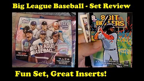 Big League Baseball - Fun Set, Great Inserts! - Box Opening/Set Review