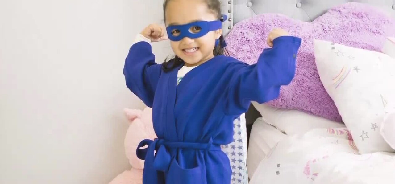 Turning a kid into a superhero