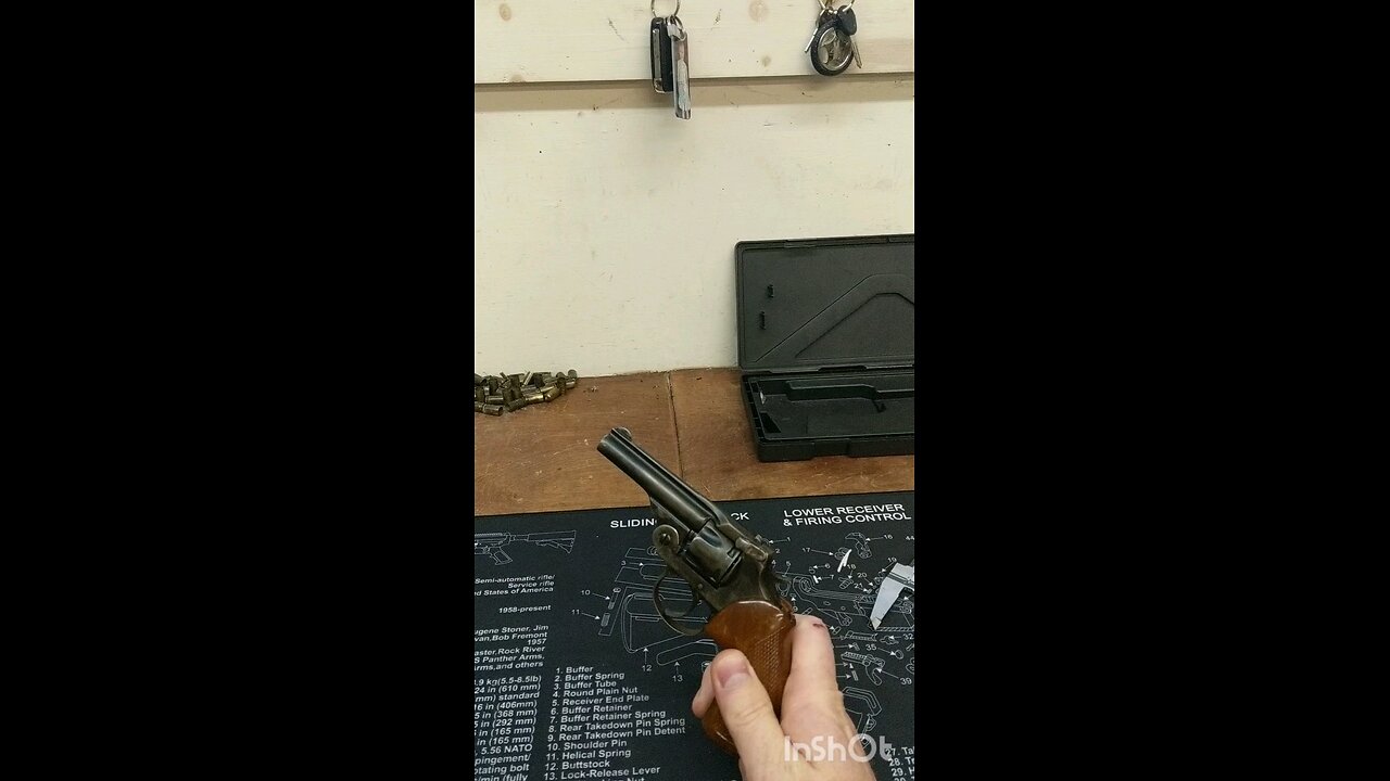 1895 Iver Johnson 32 s&w first time firing with modern ammo.