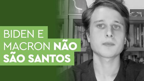Na Cúpula do Clima, Brasil será saco de pancadas. Mas Biden e Macron não são santos