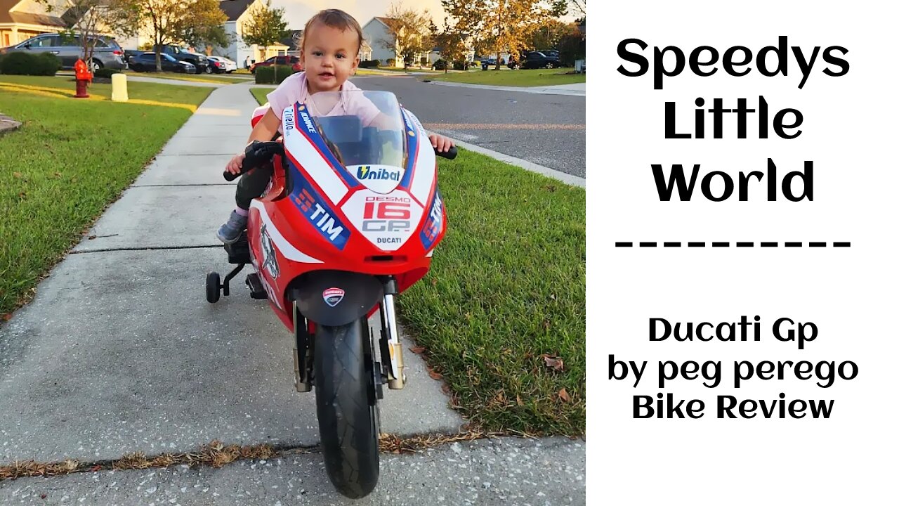 Ducati GP by Peg Perego Bike Review - SpeedysLittleWorld