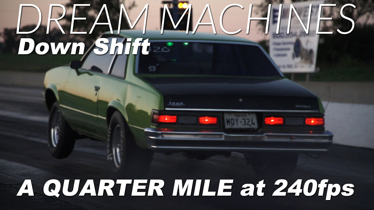 DREAM MACHINES: A Quarter Mile at 240fps - Great Lakes Dragaway | Slow-motion