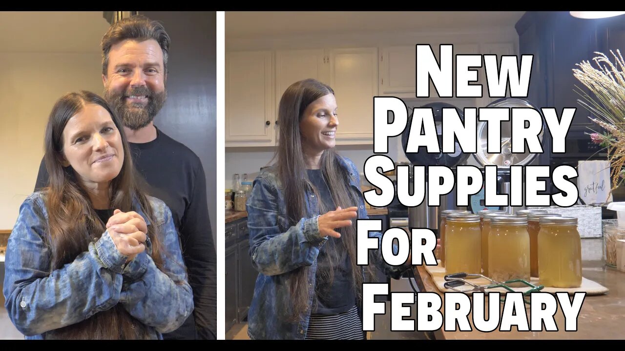 New Pantry Supplies For February | Health Supplements | Stocking Up | Prepping For Spring