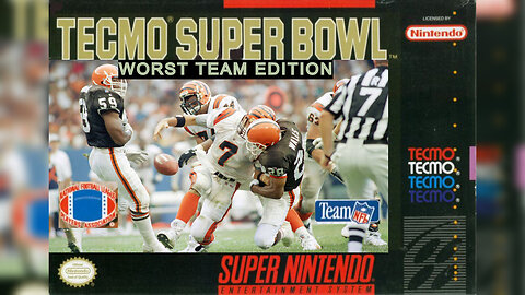 Tecmo Super Bowl - Cincinnati Bengals @ Cleveland Browns (Week 1, 1993)