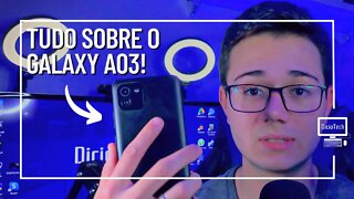 GALAXY A03! O MELHOR BARATINHO EM 2022?💸