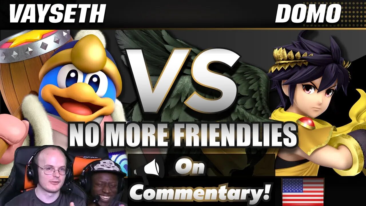 No More Friendlies!! - Vayseth vs Domo ft. Mew2King & Salem Commentary