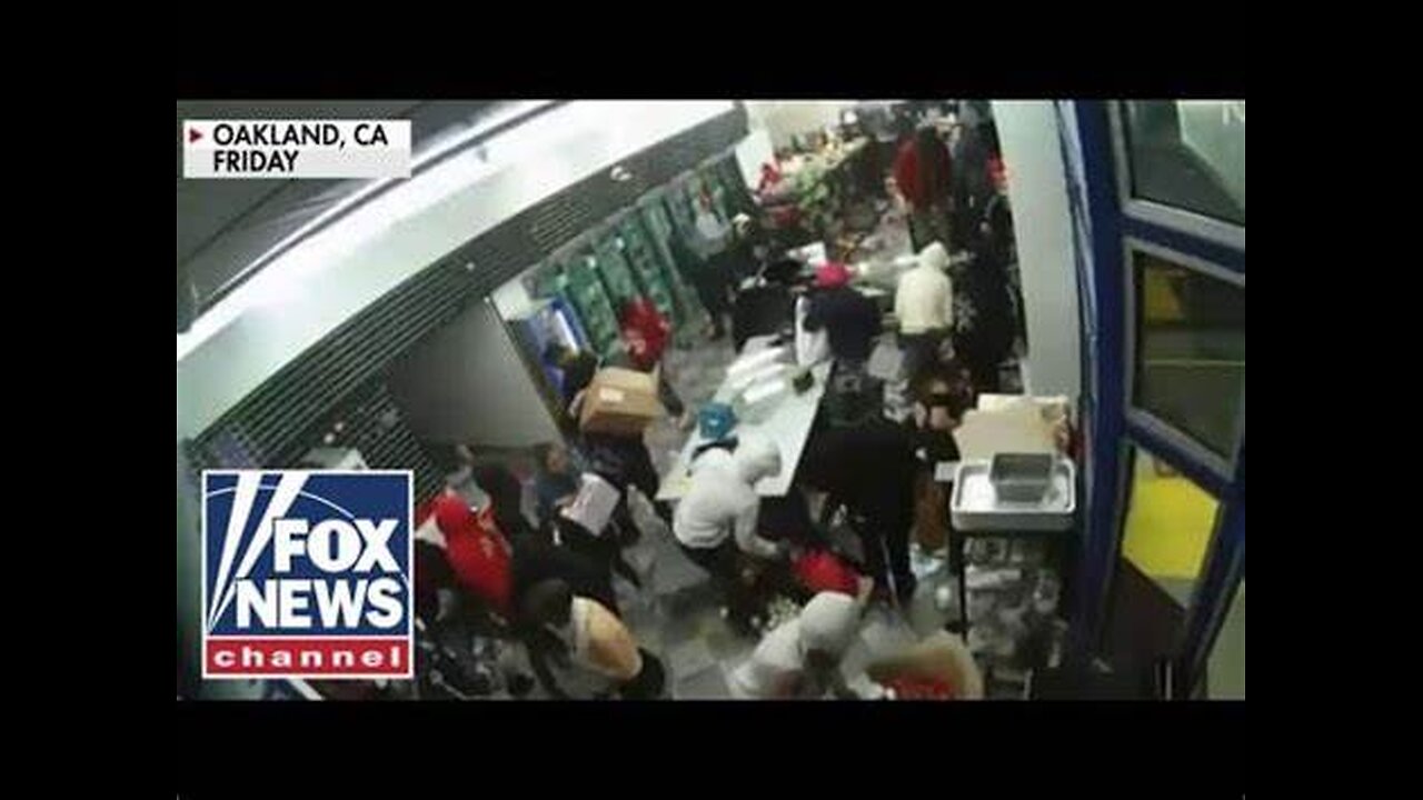 Oakland Gas Station Targeted in Startling Flash Mob Robbery