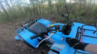 Yamaha Terrapro RC-42 Ridge Clearing and Trail Ride