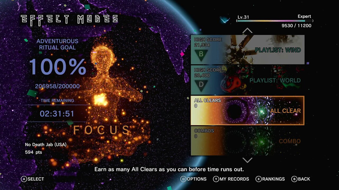 Tetris Effect Connected - Adventurous Ritual Event Top 100