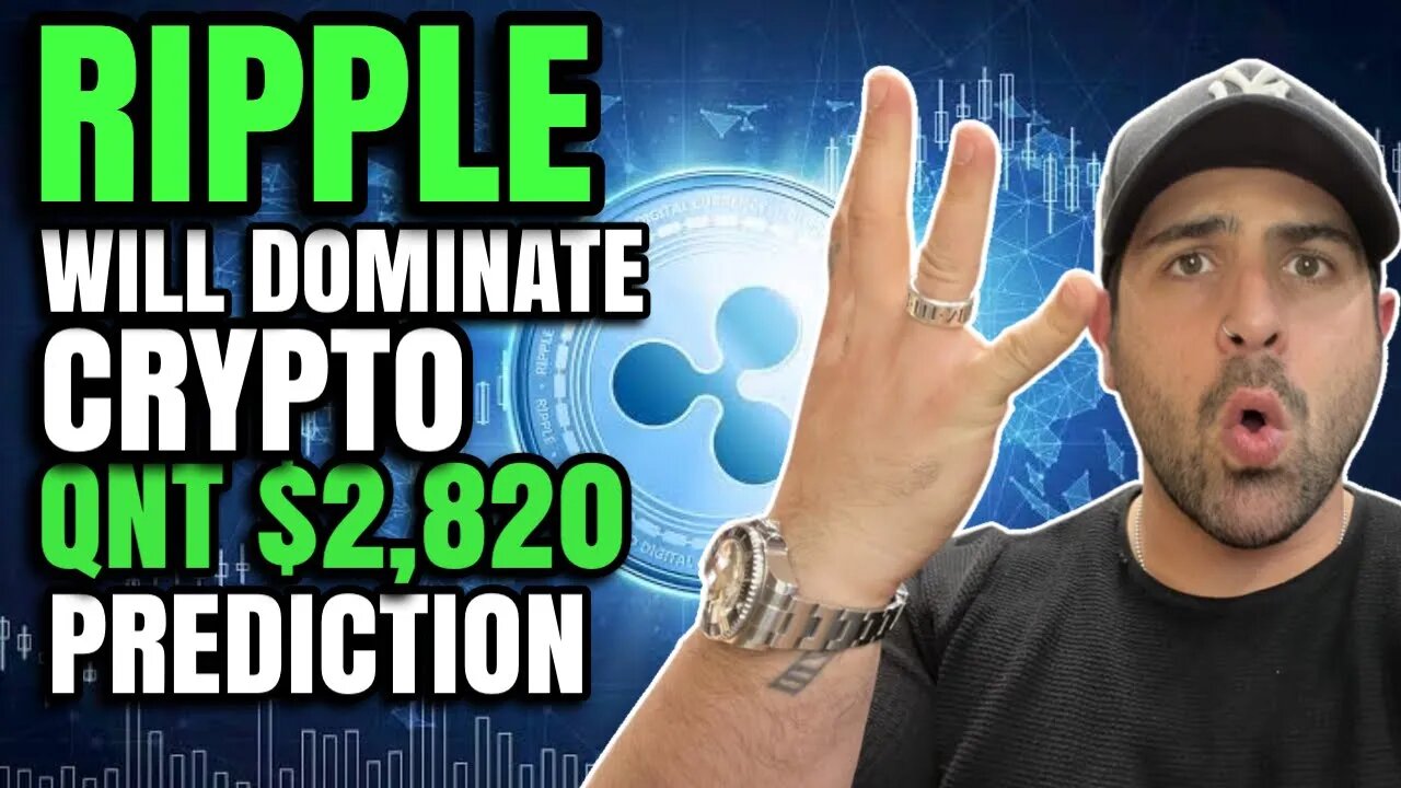 🤑 RIPPLE (XRP) WILL DOMINATE CRYPTO | QUANT (QNT) $2,820 PRICE PREDICTION | RONALDO WITH BINANCE 🤑