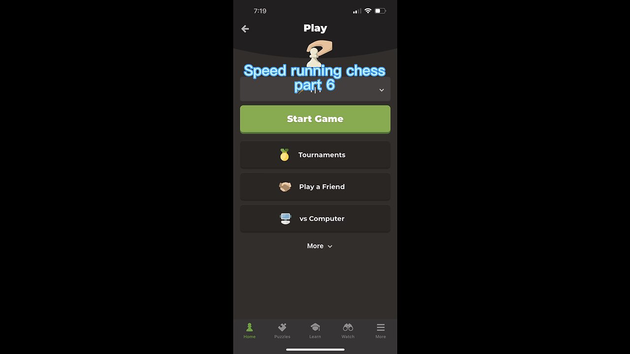 Speed running chess games part 6 ⚡️