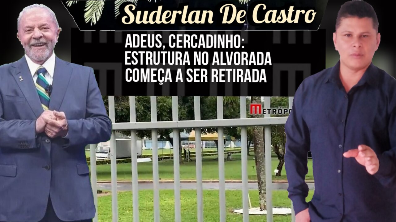 Cercadinho de Bolsonaro Γ© desmontado, estrutura no Alvorada comeΓ§a a ser retirada. π€£π€£ππππ
