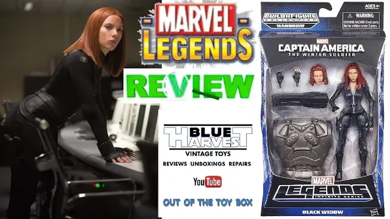 BLACK WIDOW WINTER SOLDIER MARVEL LEGENDS REVIEW