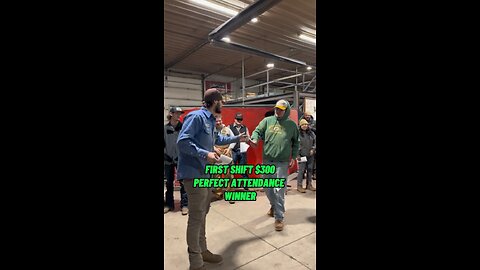 Congratulations Carson! Keep on keepin on👏🏼 #perfectattendence #money #welder #fyp